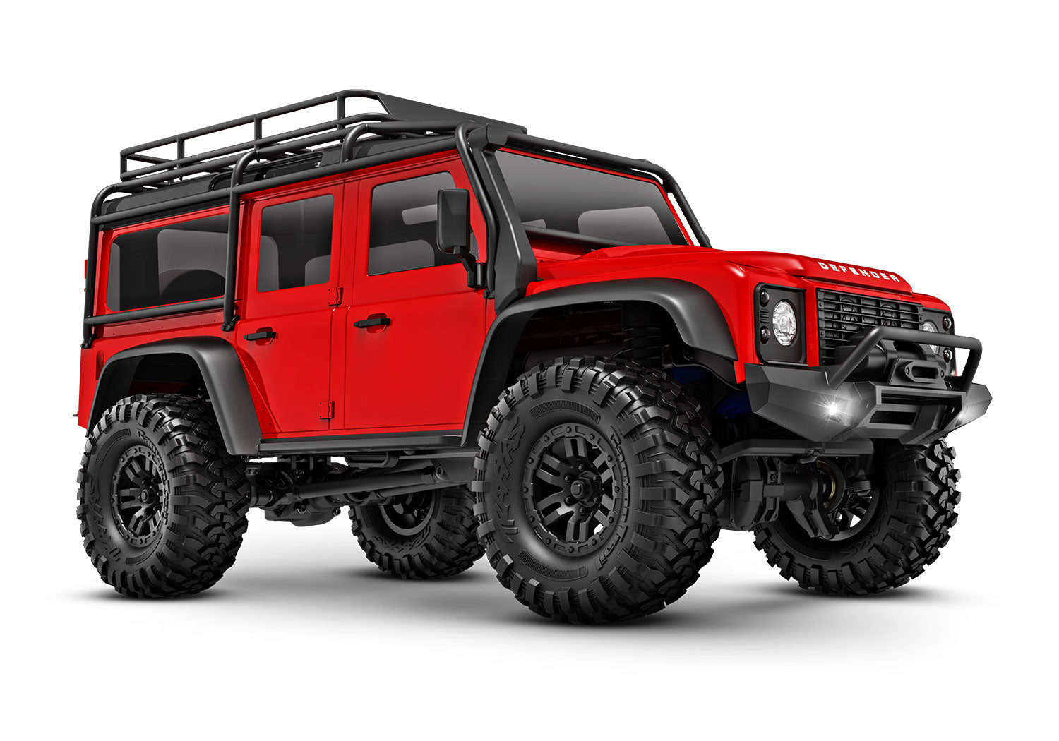 97054-1 Traxxas TRX-4M Land Rover Defender 1/18th Scale Crawler Red