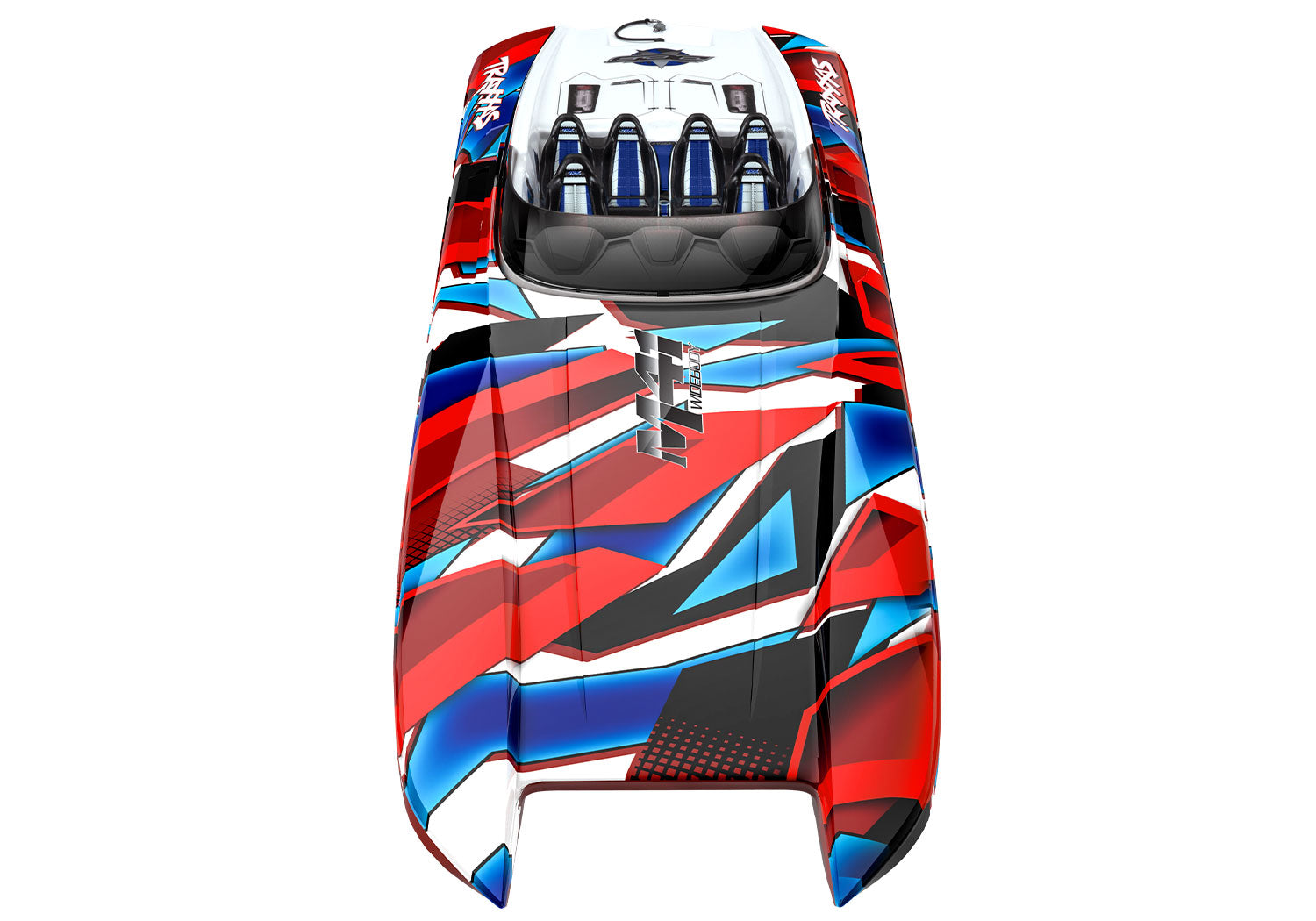 57046-4 40” DCB M41 Catamaran Hull Red No Battery or Charger